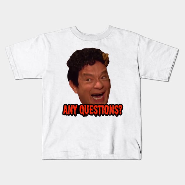 David S. Pumpkins - Any Questions? III Kids T-Shirt by Shappie112